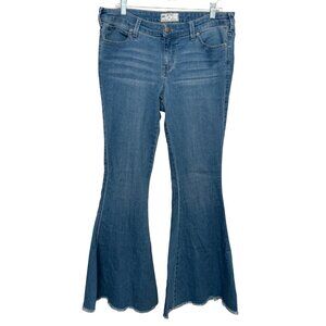 Free People Womens Just Float on Flare Light Wash Bell Bottom Jeans - Size 31